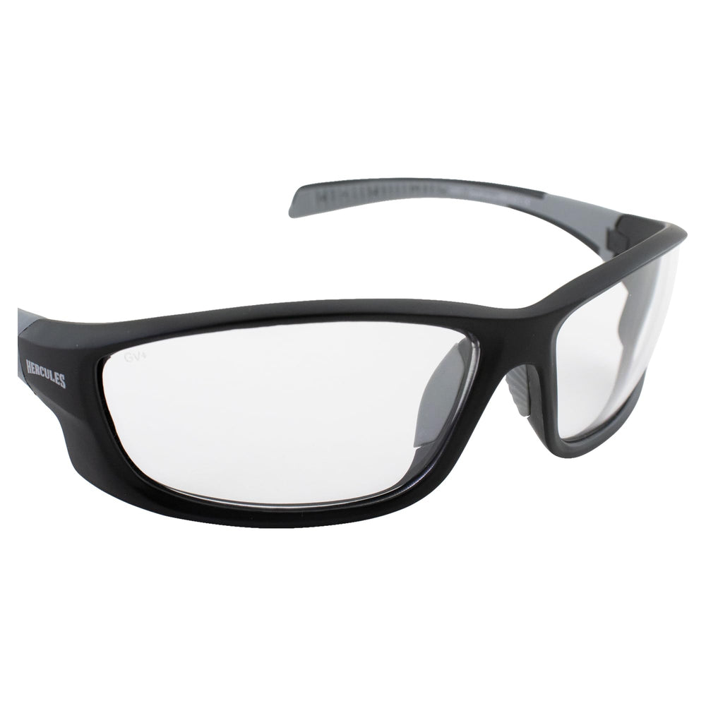 Global Vision Hercules-5 frame texture showing durable materials and scratch-resistant finish