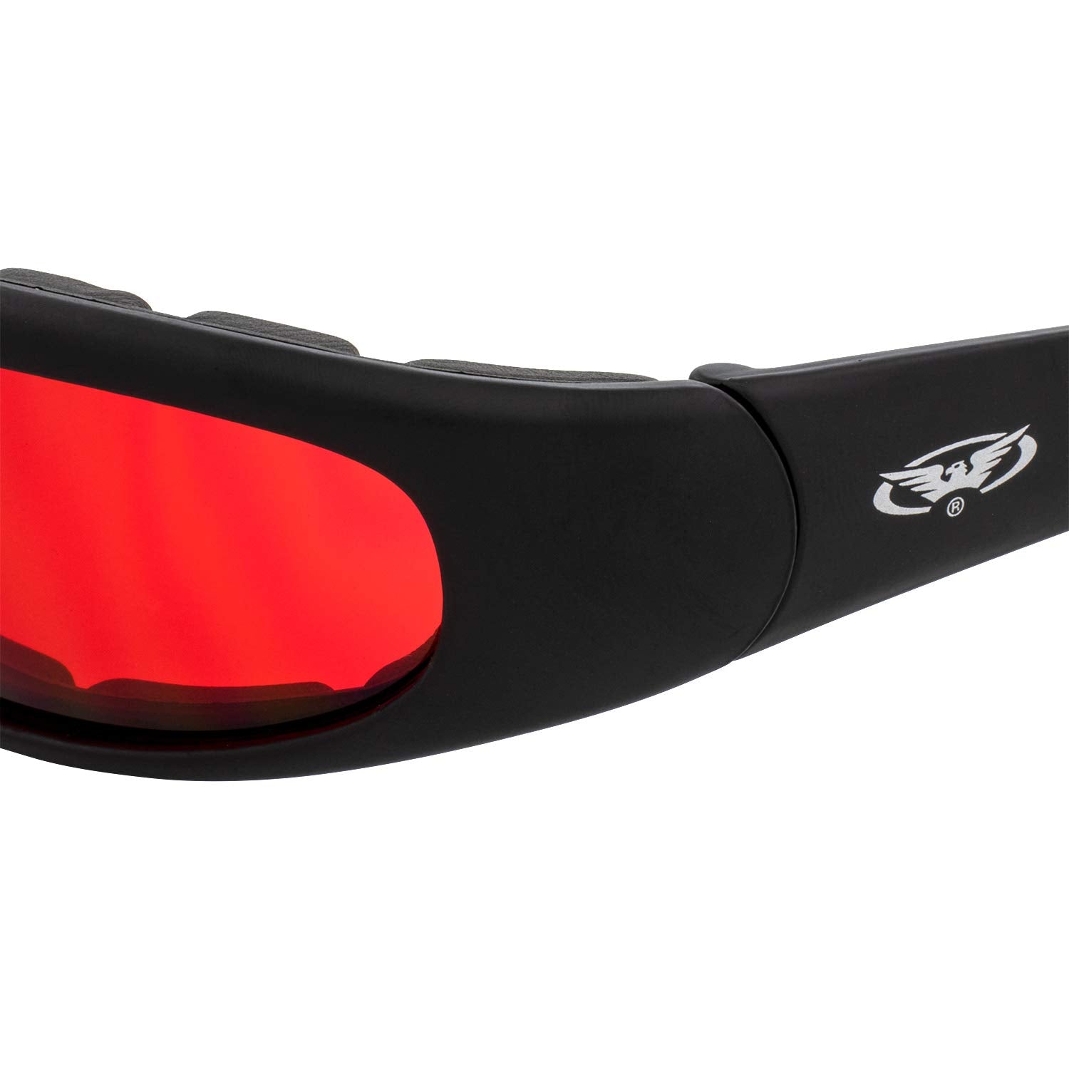Global Vision label showing ANSI Z87.1 compliance for certified eye protection