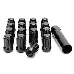 glorider front view of 16 lug nuts showing neat packaging and durability