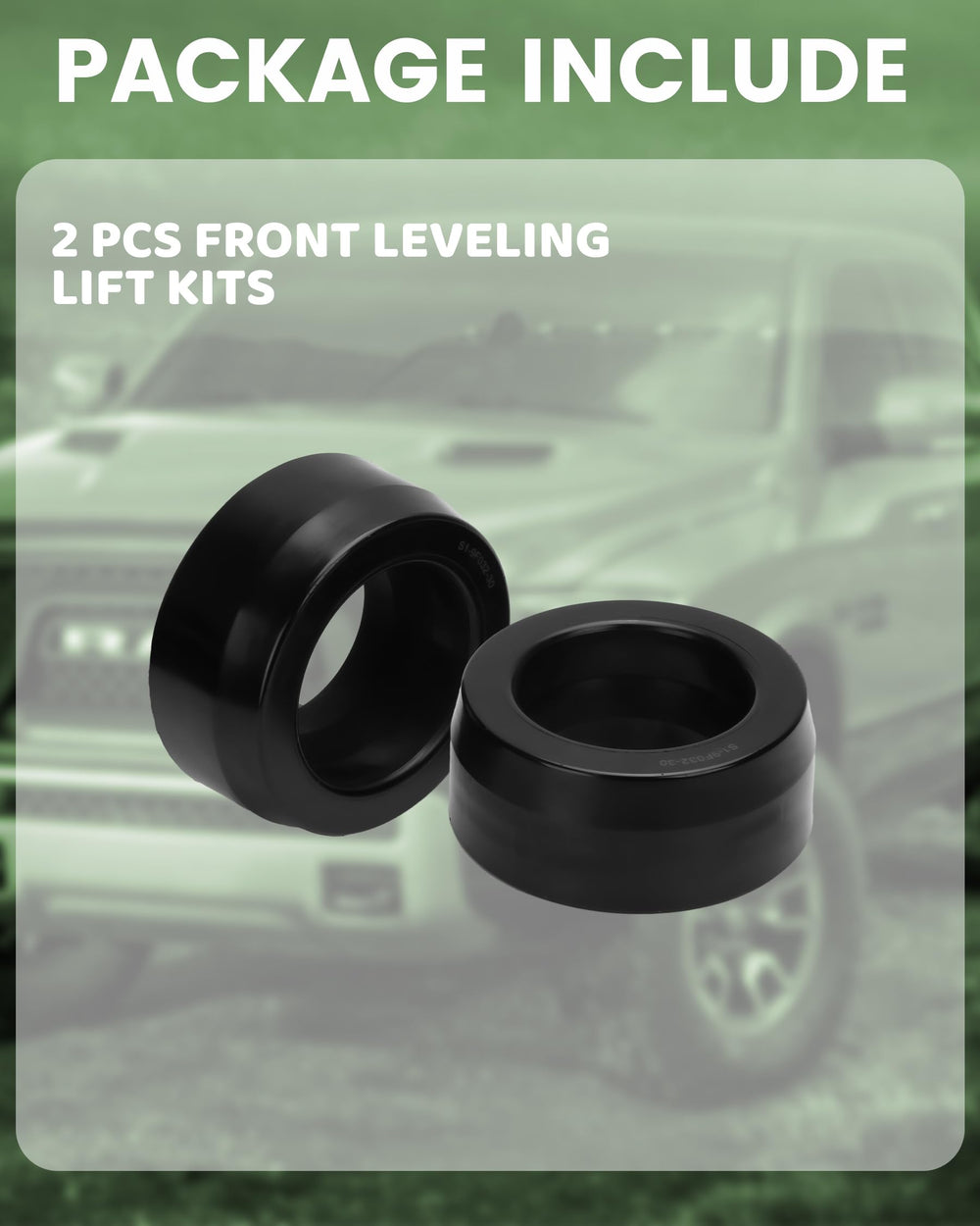 glorider Ram truck offroad with increased tire clearance and rugged appearance