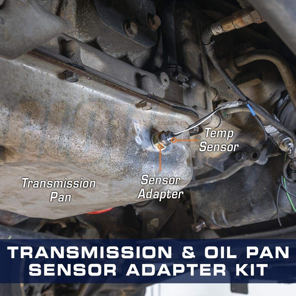 GlowShift adapter kit contents with nut washer and plug showing easy installation benefit