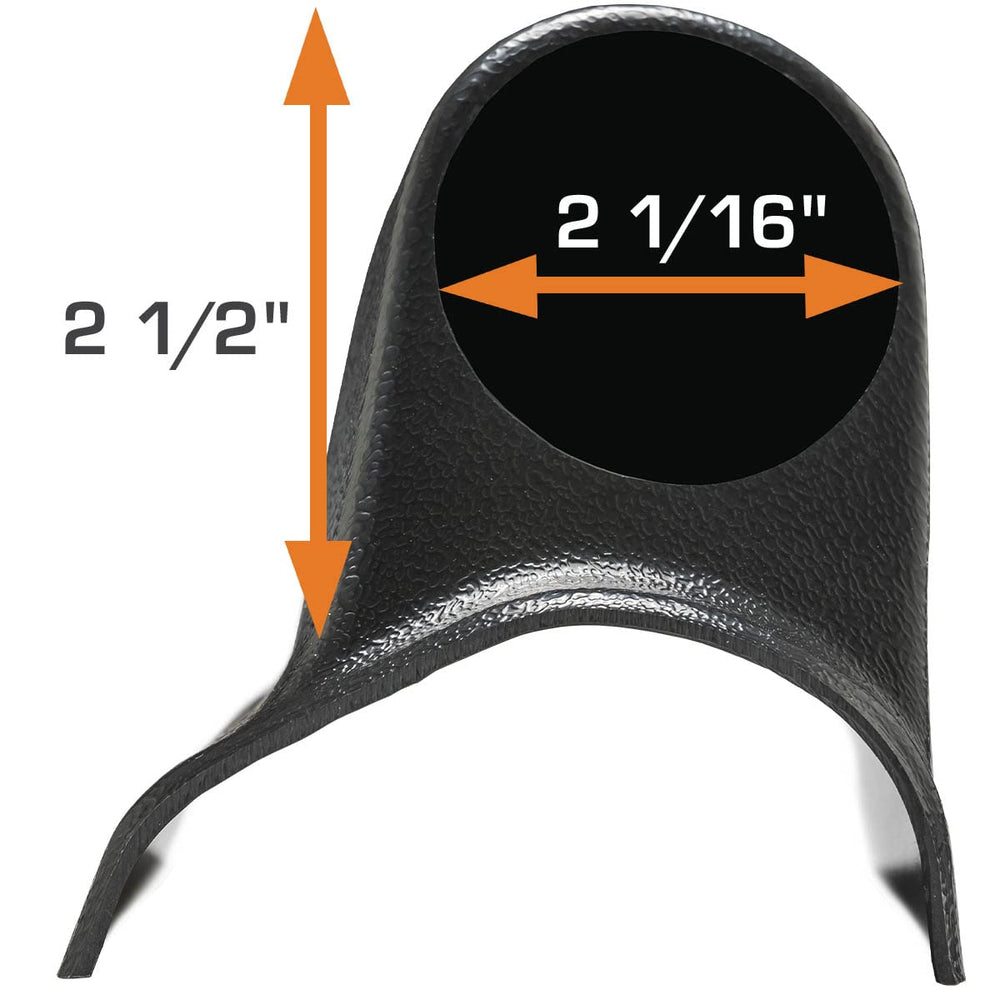GlowShift foam backing and mounting hardware displayed for secure vibration-free fit