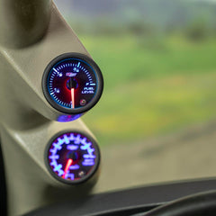 GlowShift tinted lens reducing glare and improving daytime visibility