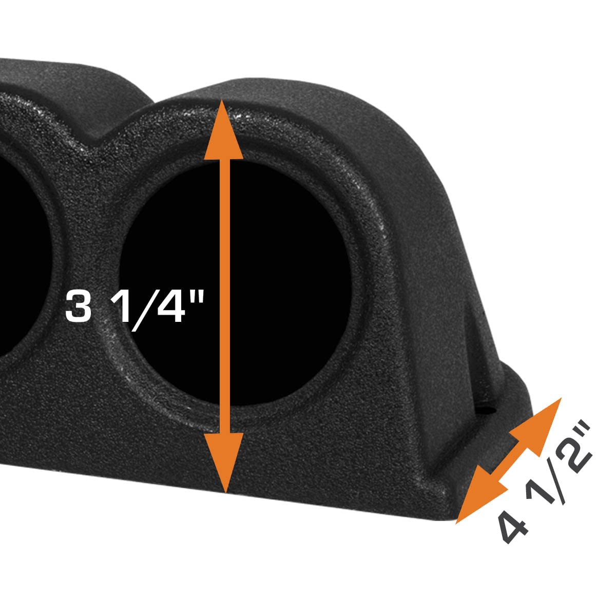 GlowShift pod next to ruler showing dimensions for proper fit planning