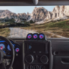 GlowShift triple pod side profile highlighting low-profile design benefit