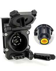 GLUWPA front face showing combined 7-pin and 4-pin sockets for easy hookups