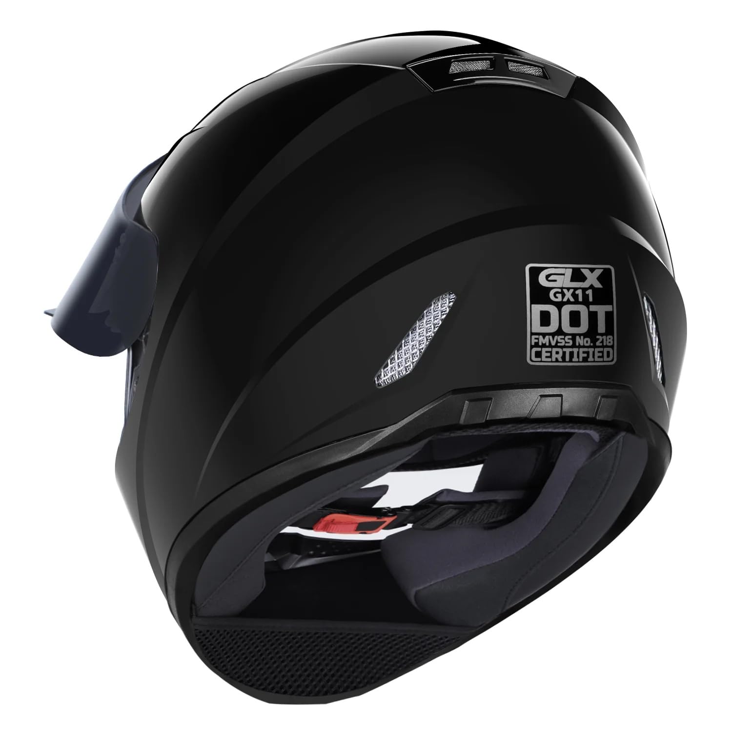 GLX GX11 interior with removable liners demonstrating washable, comfortable fit