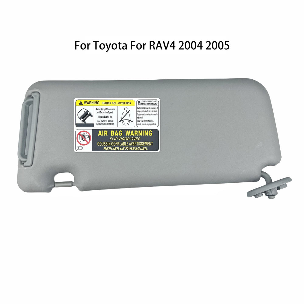 GlymXia visor mounted passenger side showing smooth pivot and coverage