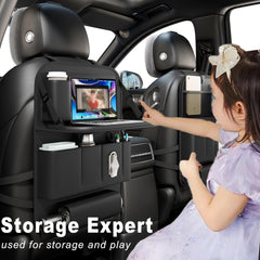 GMQ transparent tablet window, secures devices for hands-free viewing