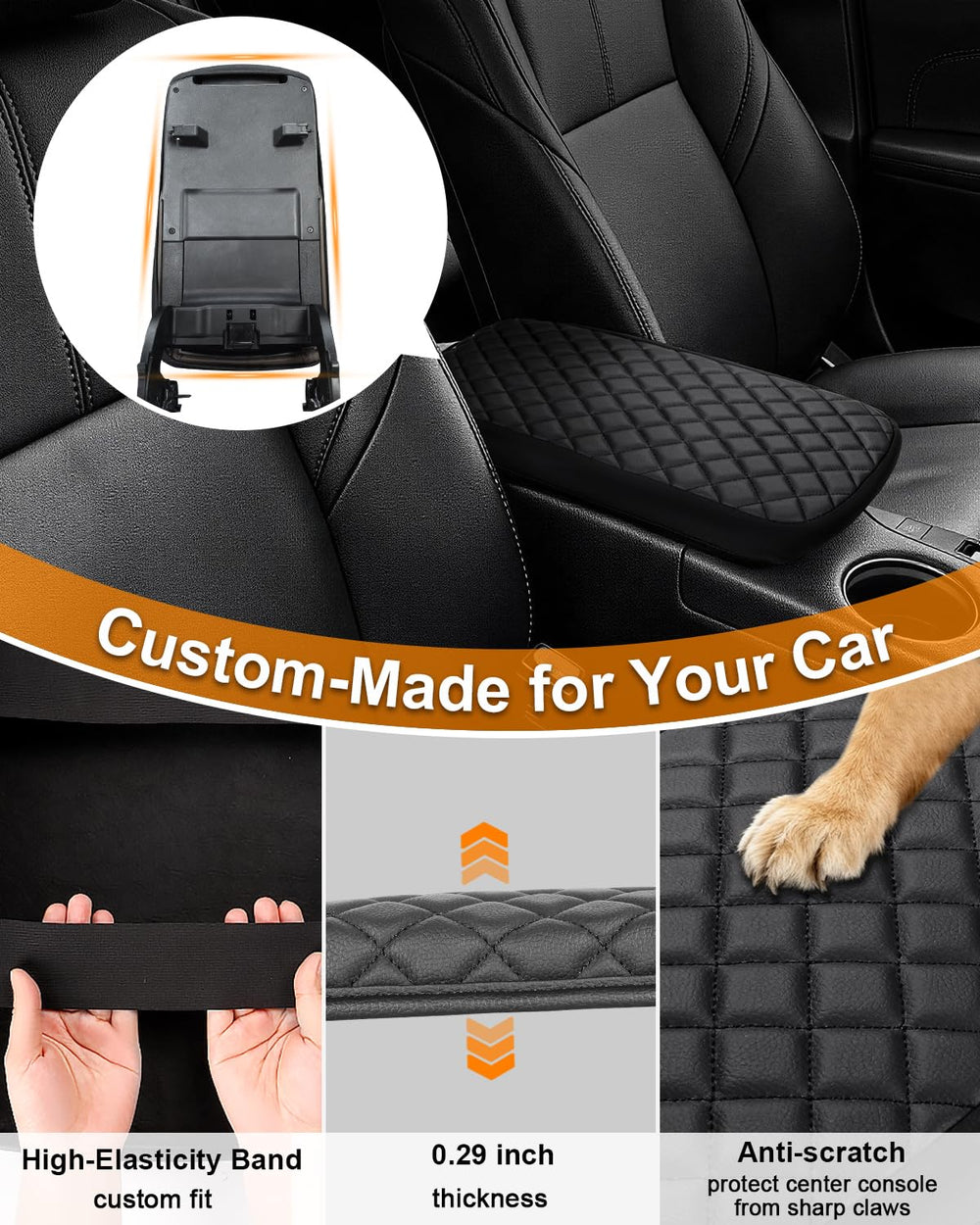 GNATIN side profile installed on Avalon illustrating snug coverage