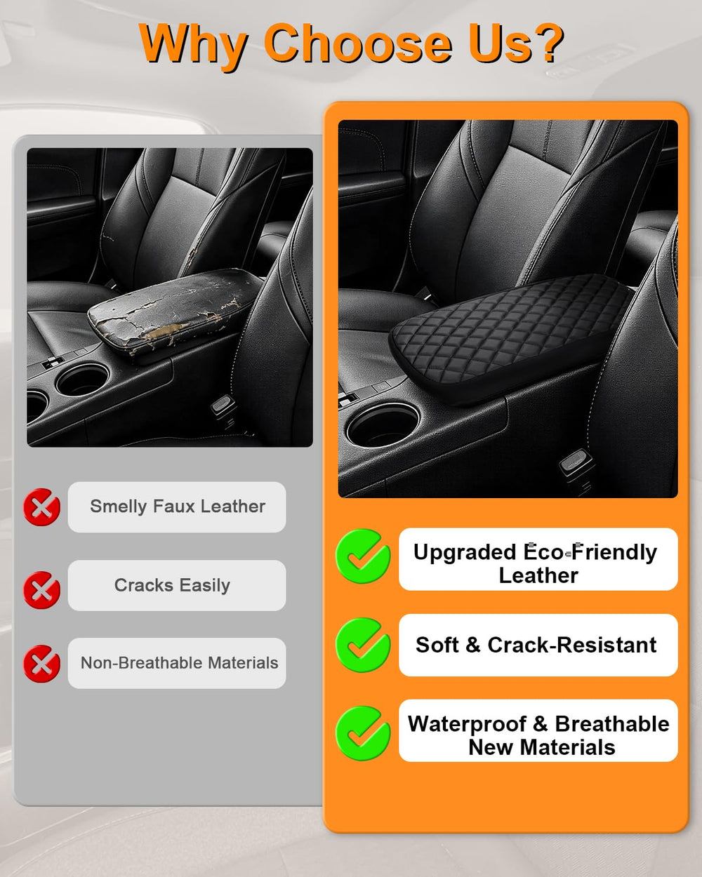 GNATIN in vehicle interior lifestyle demonstrating upgraded cabin look