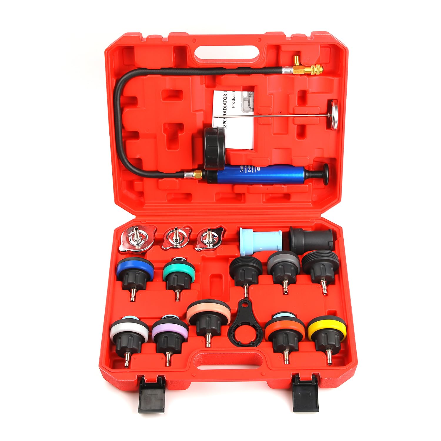 Gnhydxfe carrying case organized to protect components and simplify transport