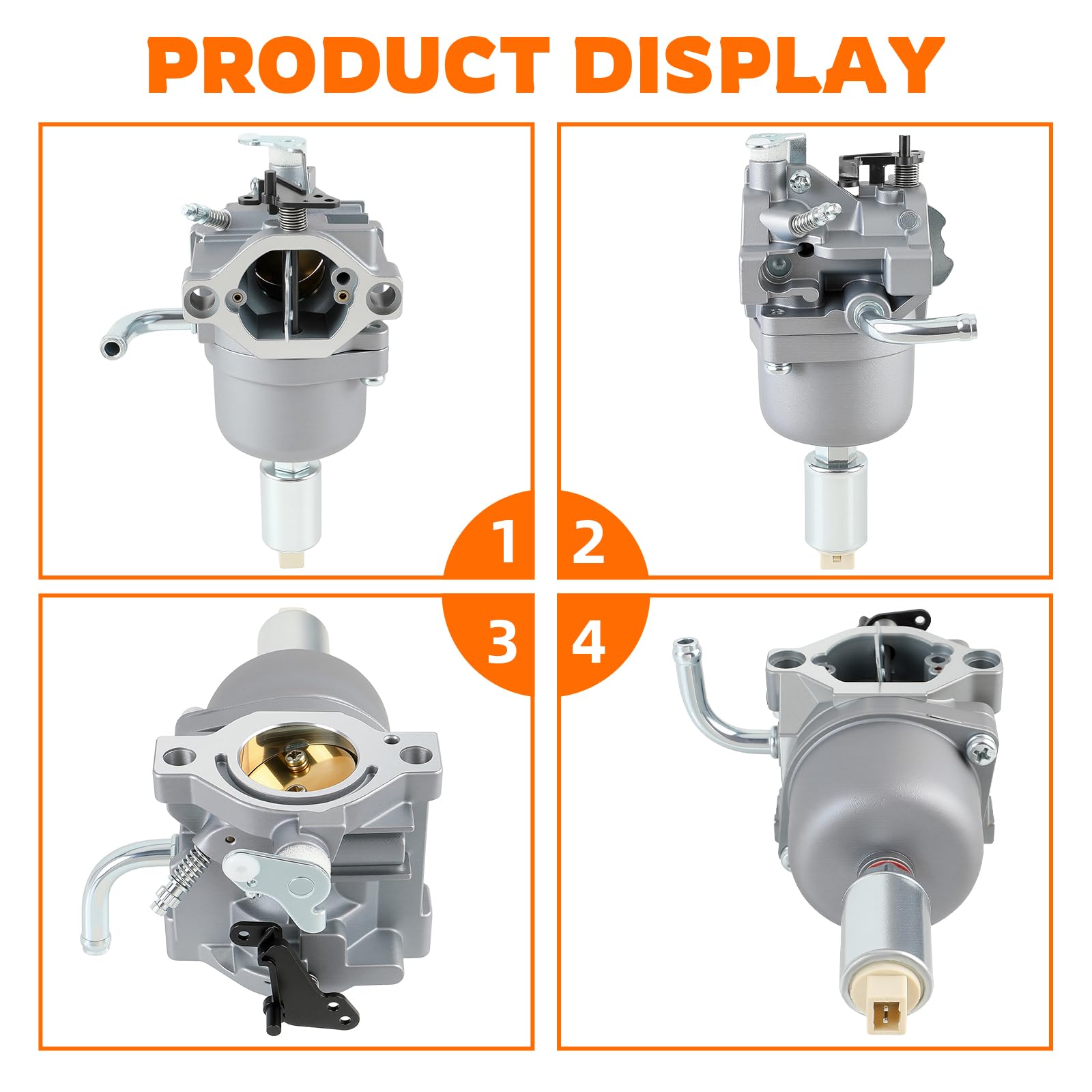 GoaMotors carburetor size comparison showing compact fit and compatibility
