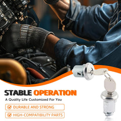 GoaMotors close-up of lock cylinder showing machining detail and reliable operation