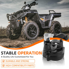 GoaMotors thumb throttle side profile showing mounting points for easy installation