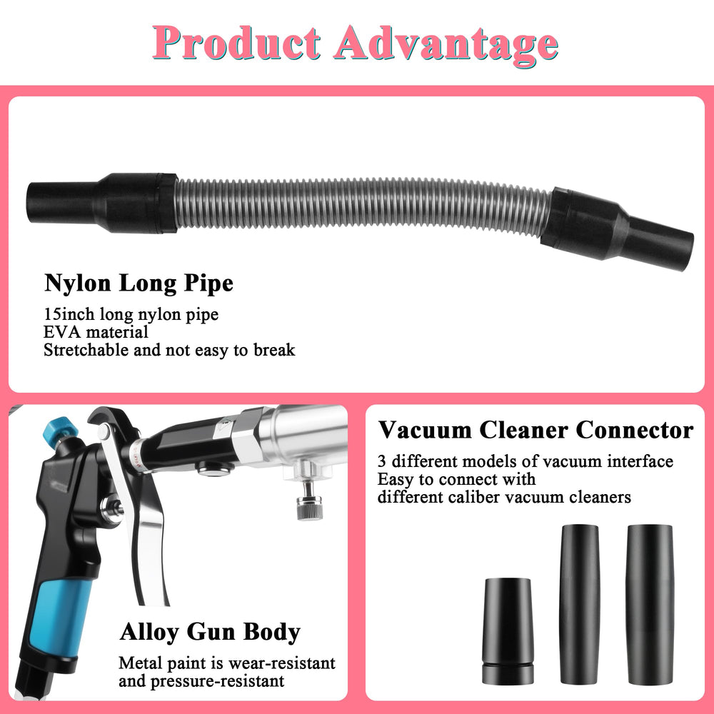 GOCCIDA side profile highlighting ergonomic handle and easy mode controls for comfort