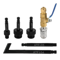gohantee front view showing complete kit for clean transmission refills