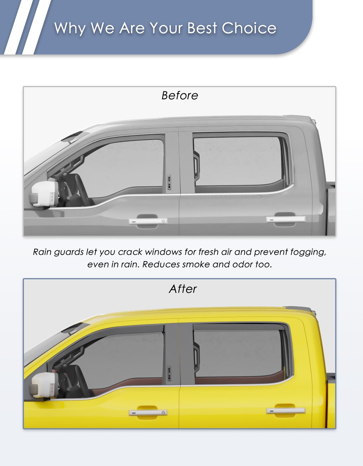 Goholy side silhouette showing aerodynamic profile that minimizes noise and drag