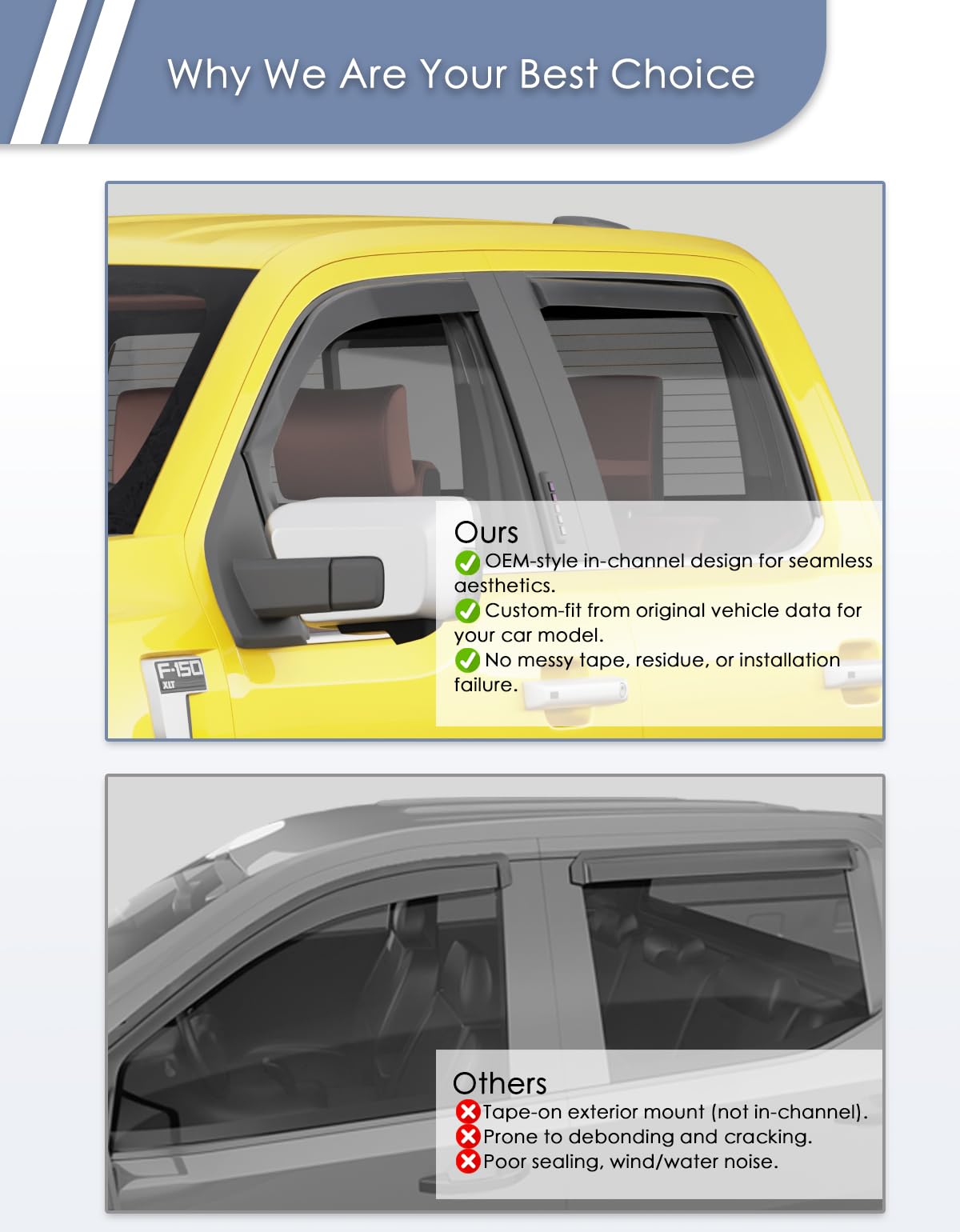 Goholy visor deflecting rain with slightly lowered window for ventilation benefit