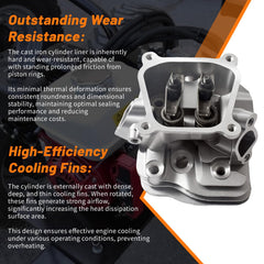 GOIRTUTSS cylinder head with gaskets and hardware ready for quick installation