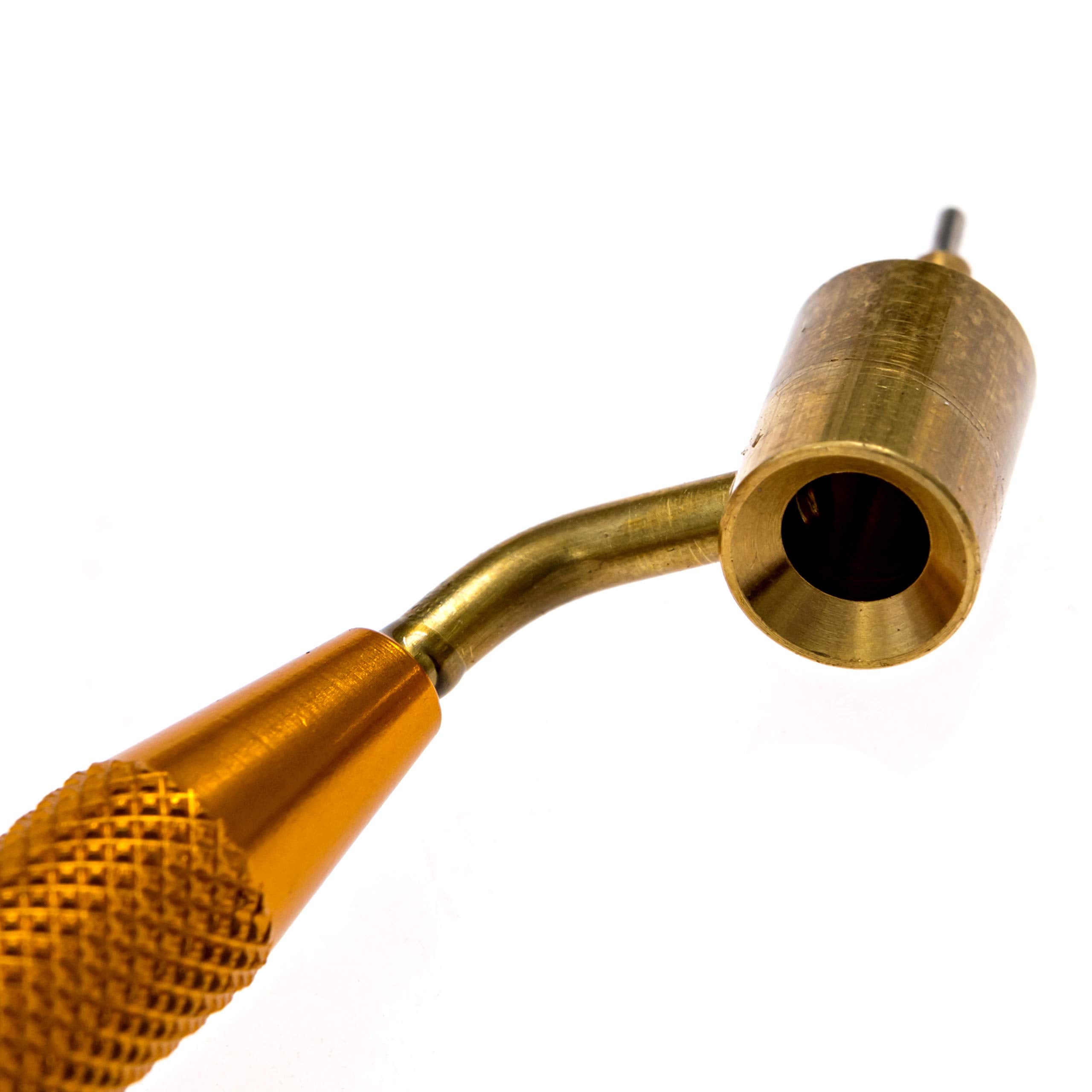 Gold Label Detailing in use on car rock chip repair giving precise paint placement
