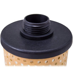Goldenrod polymer core close-up highlighting water absorption performance