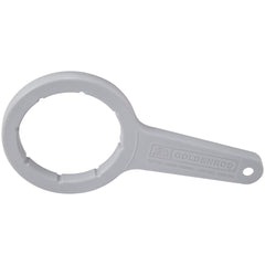 Goldenrod wrench front view showing secure bowl fit and easy removal
