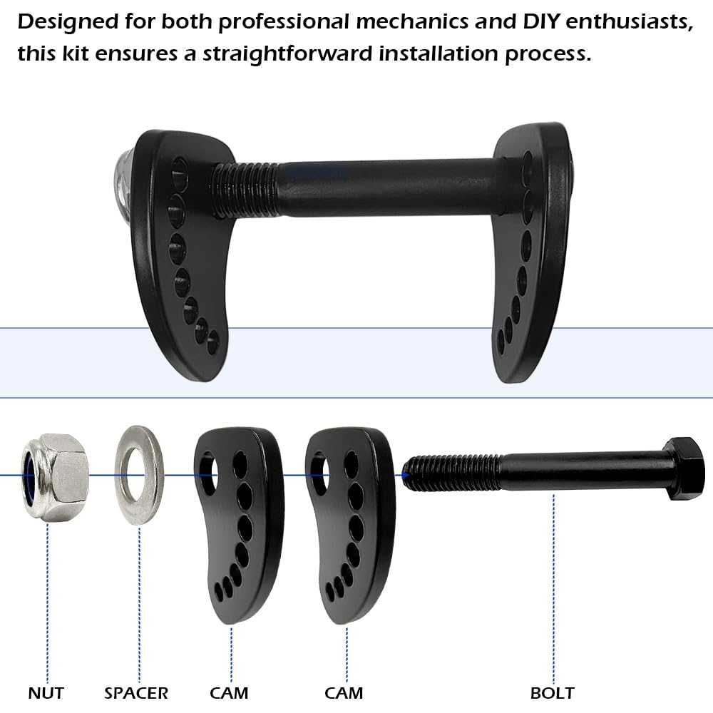 GOLKNHA cam bolt and washer detail showing durable hardware and secure fastening