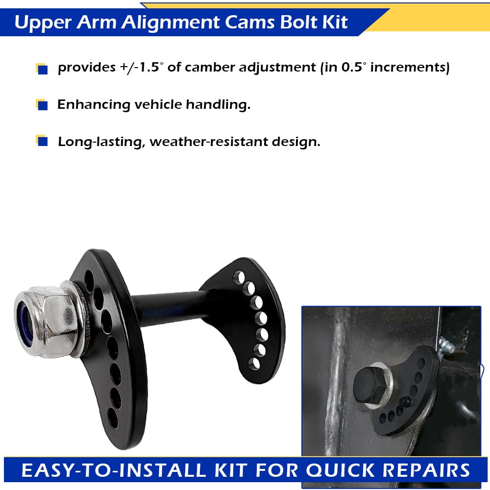 GOLKNHA camber adjustment scale demonstration illustrating precise degree control