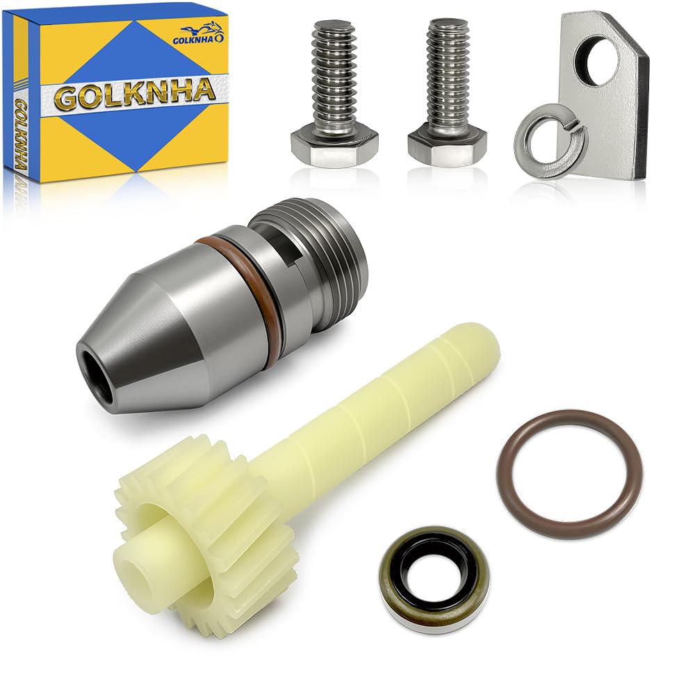 GOLKNHA front packaging showing TH350 speedo gear kit and clear contents benefit