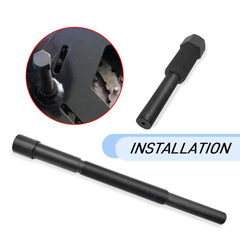 GOLKNHA pullers installed on a Polaris clutch demonstrating safe removal benefit