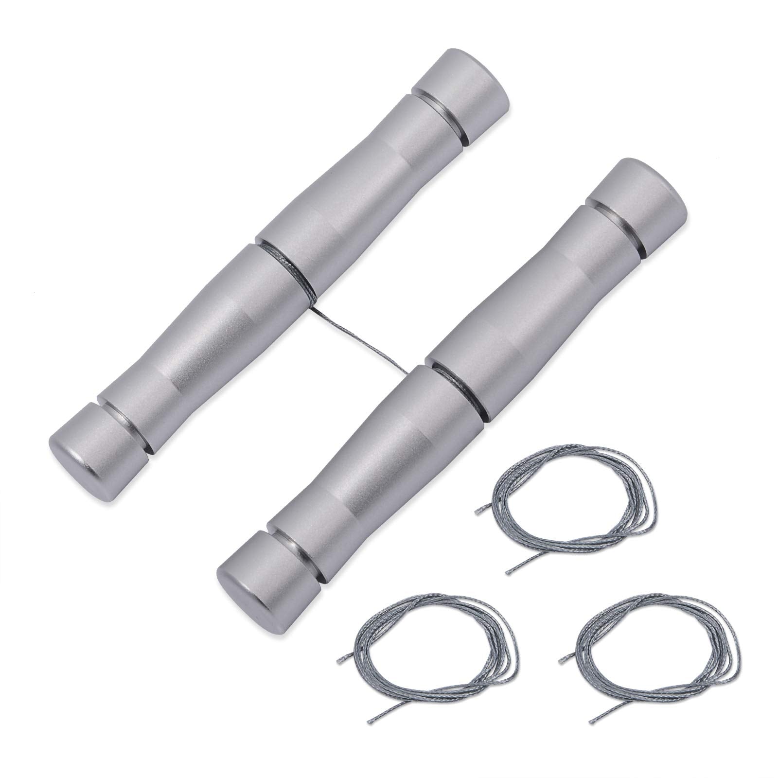 Gomake front handle view showing compact aluminum handle and benefit of precise control