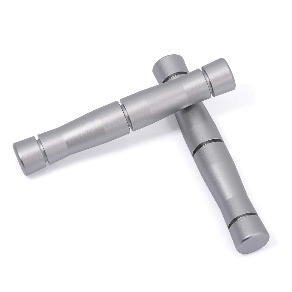 Gomake tool next to a hand showing scale and benefit of easy handling