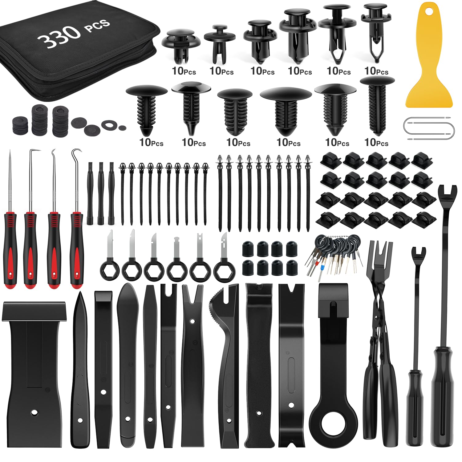 GOOACC full kit laid out for quick selection and organization benefit