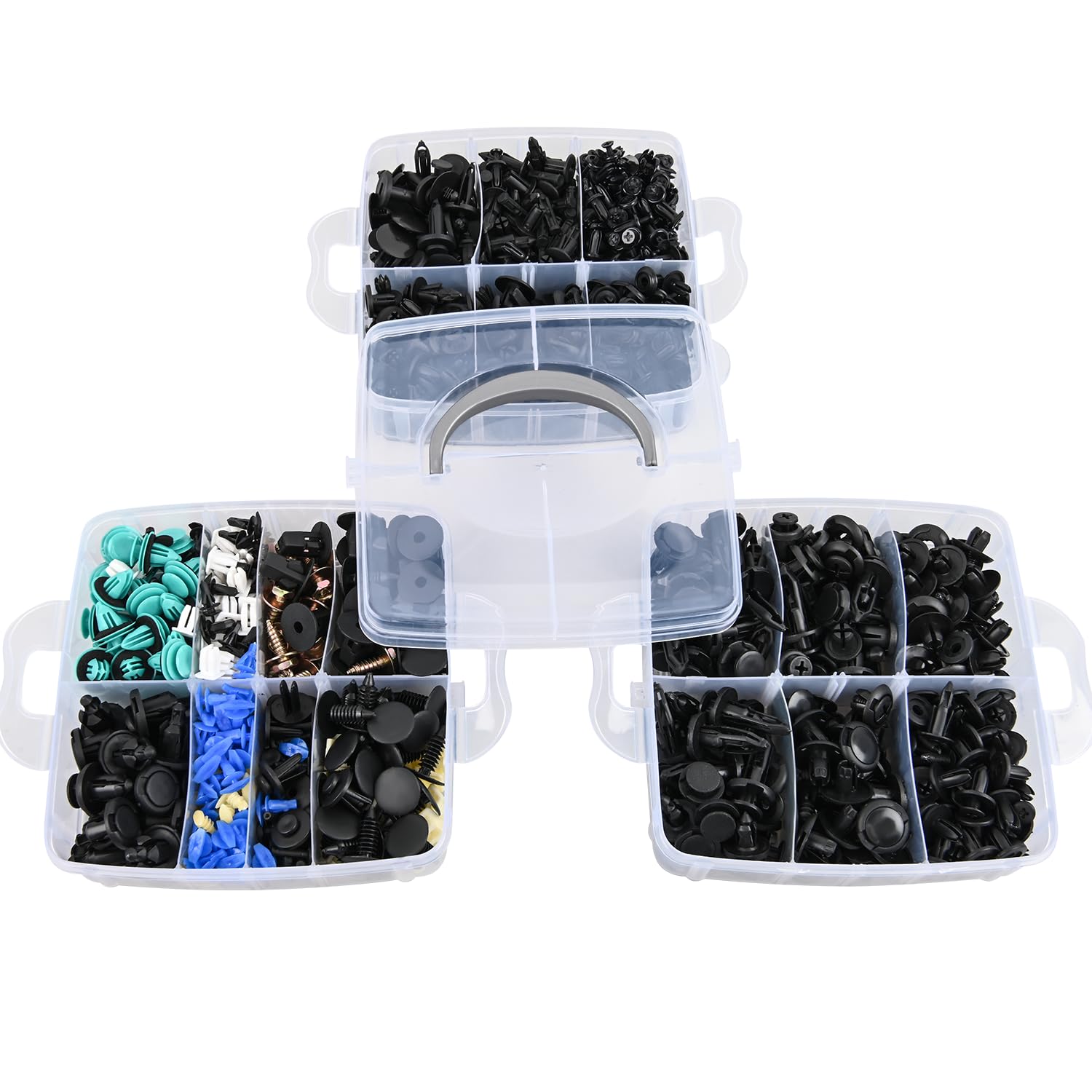 GOOACC kit in car trunk ready for roadside repairs offering portable convenience