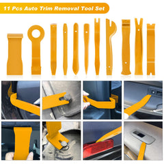 GOOACC assorted tool tips showing varied shapes for different trim removal tasks