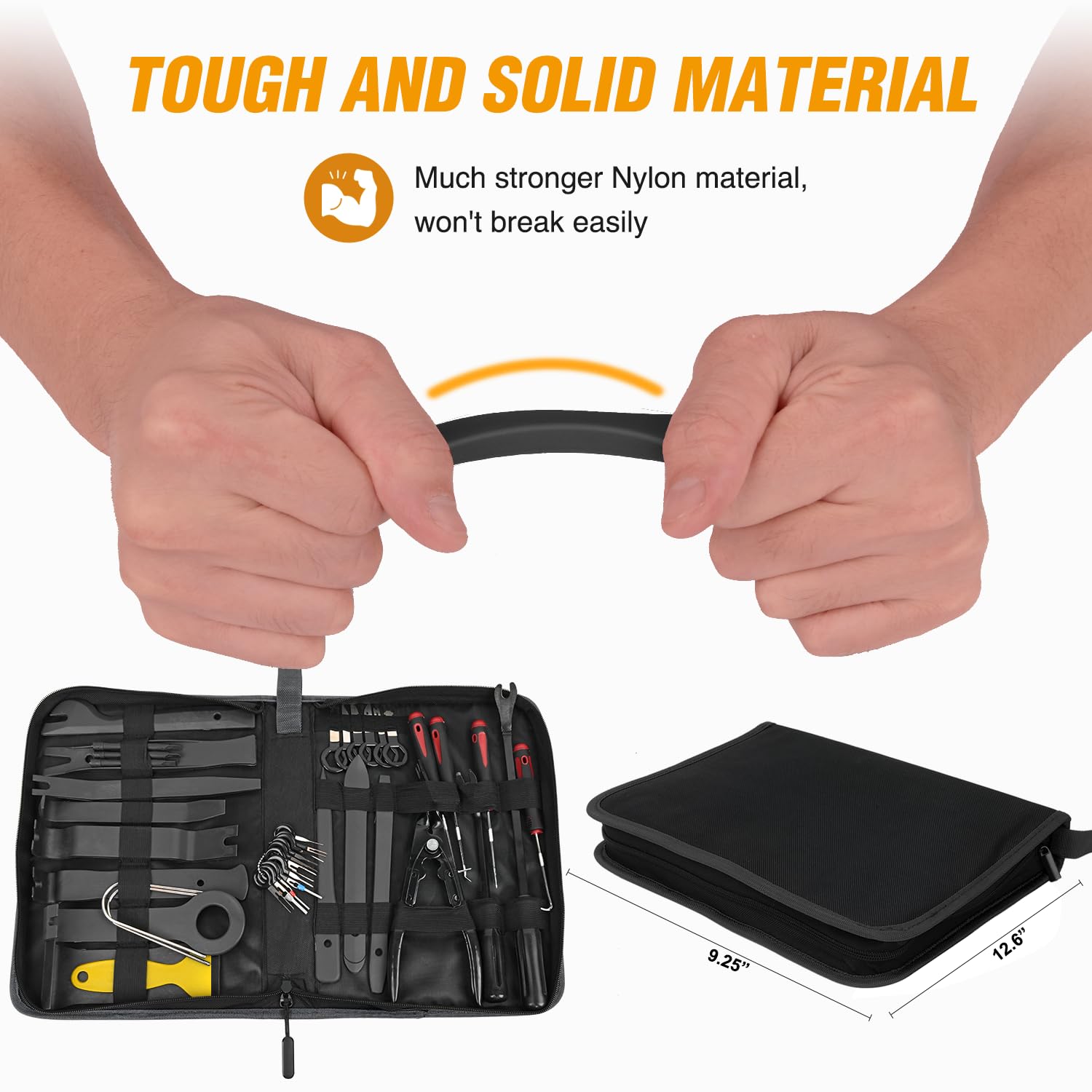 GOOACC tool removing a car door panel safely without scratching benefit