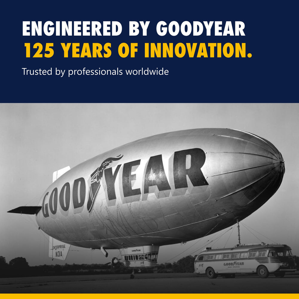 Goodyear part number label 1050405 clear for easy fitment confirmation