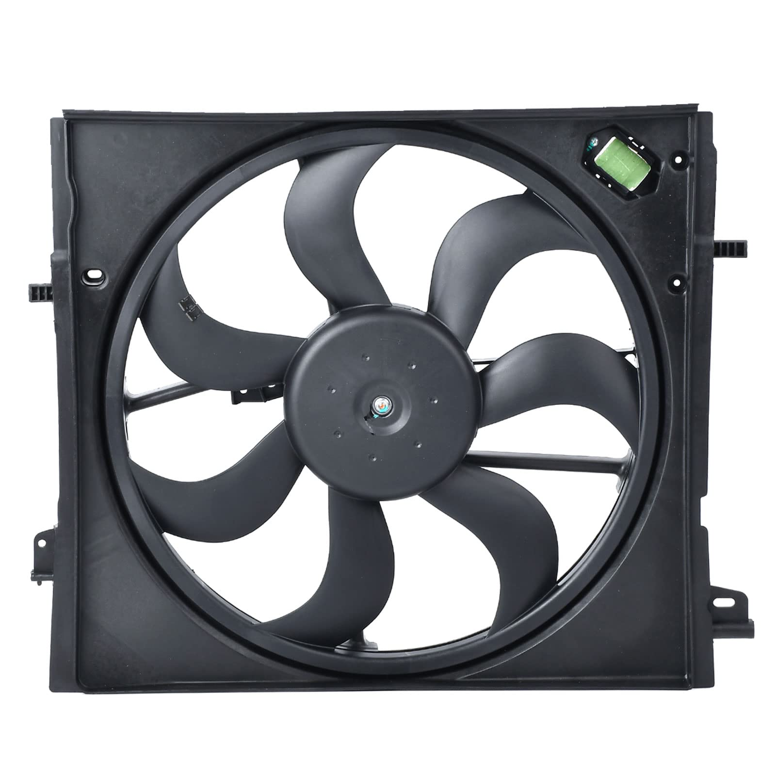 Goopool front shroud showing fit and airflow benefit