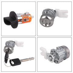 Goopool ignition cylinder close-up of keyway illustrating precise machining for smooth operation