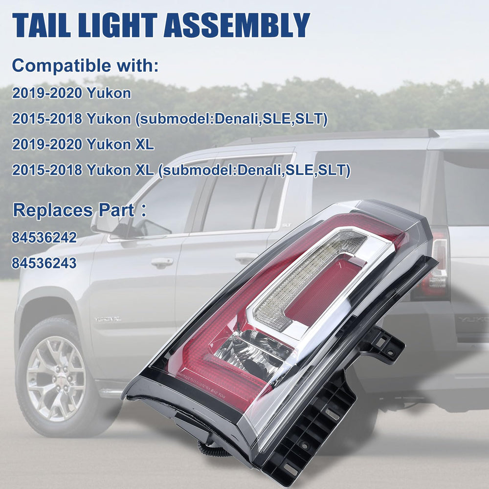 Goopool left taillight side profile demonstrating precise fit and contour