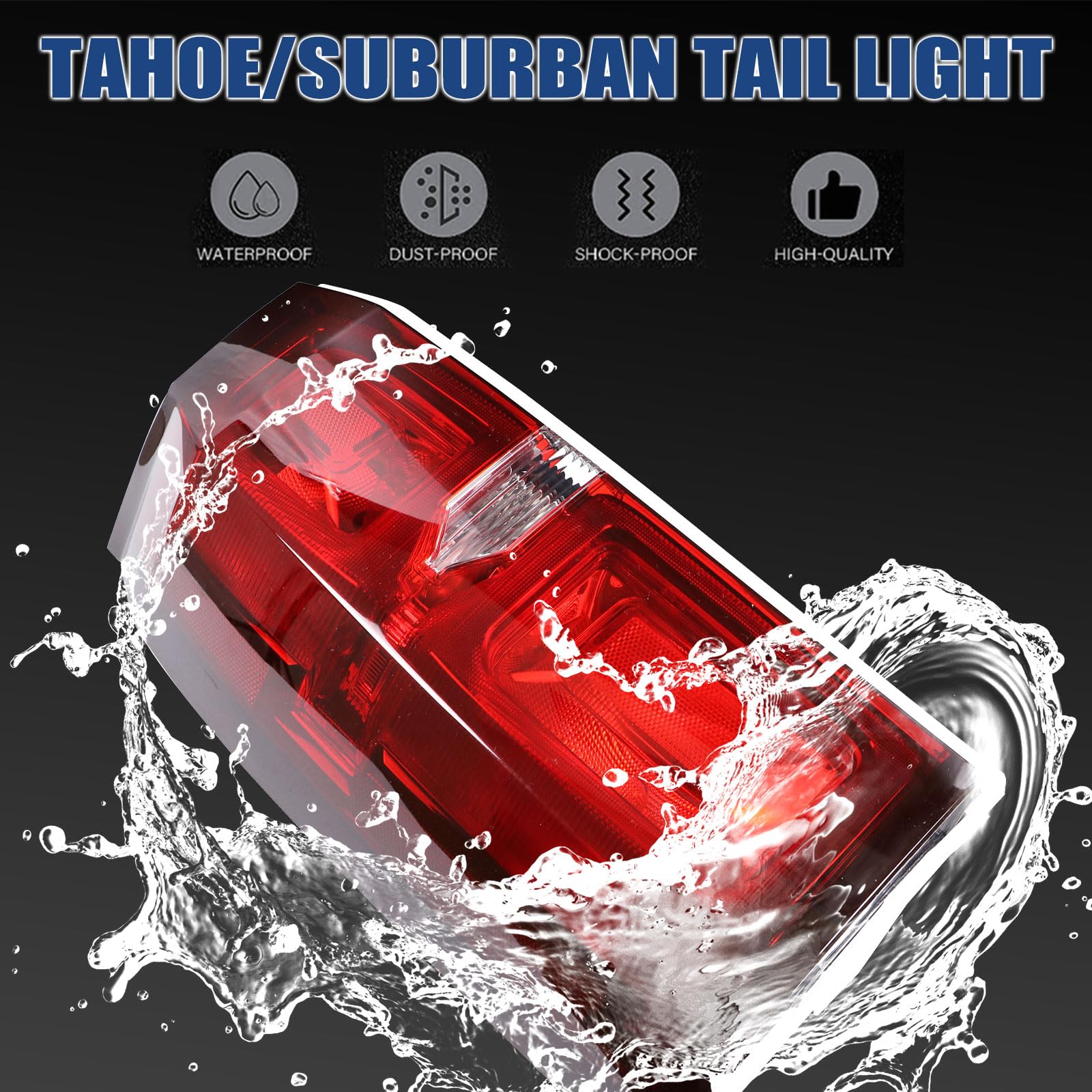 Goopool tail light size comparison with ruler confirming correct fitment