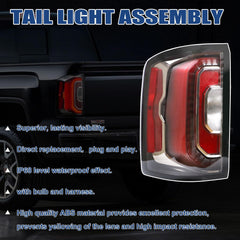 Goopool tail light mounted on Sierra rear demonstrating precise fitment