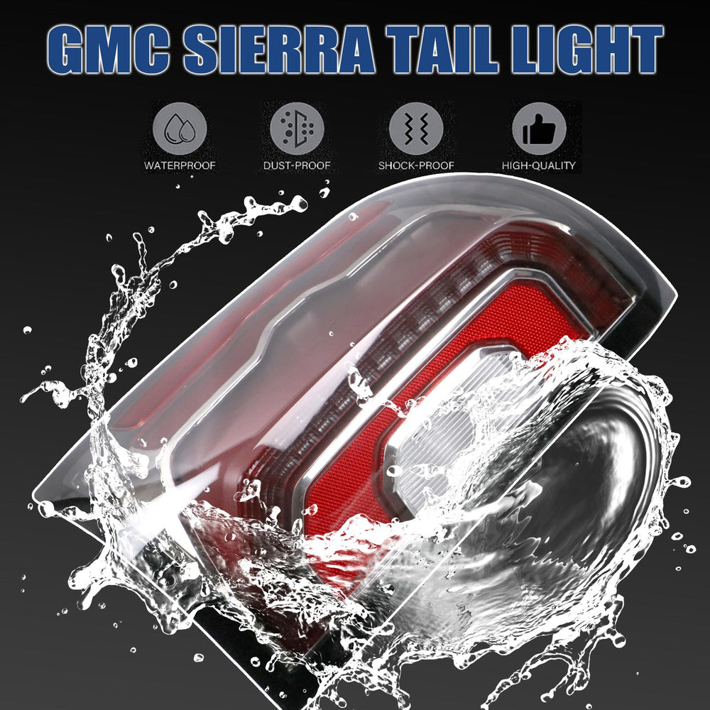 Goopool tail light packaging and boxed state protecting product during shipping