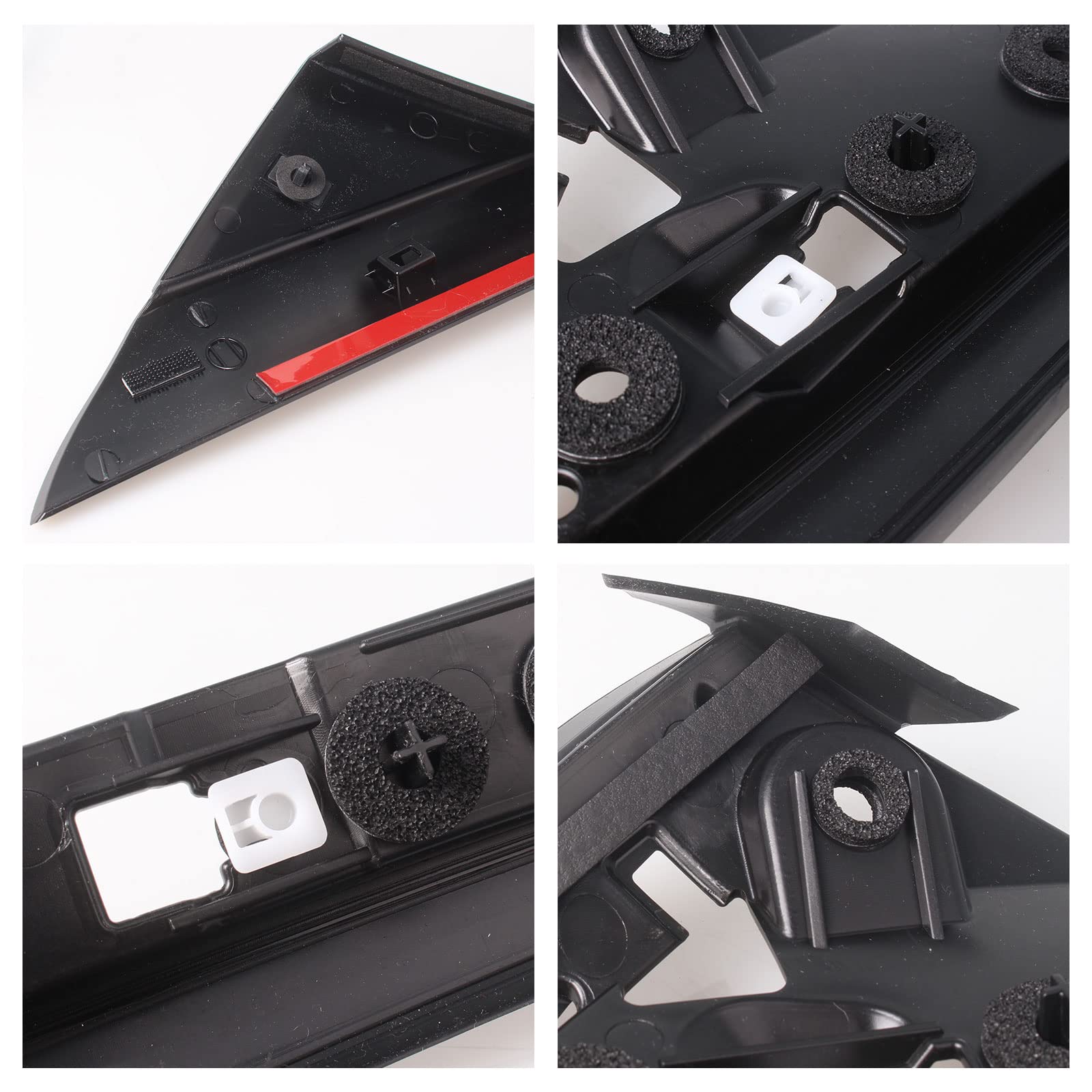Goopool detailing of mounting clips showing secure attachment benefit