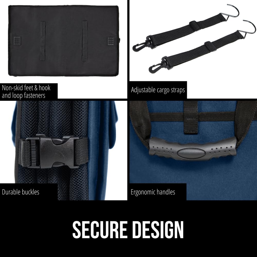 GORILLA GRIP collapsed flat for compact storage saving space when not in use