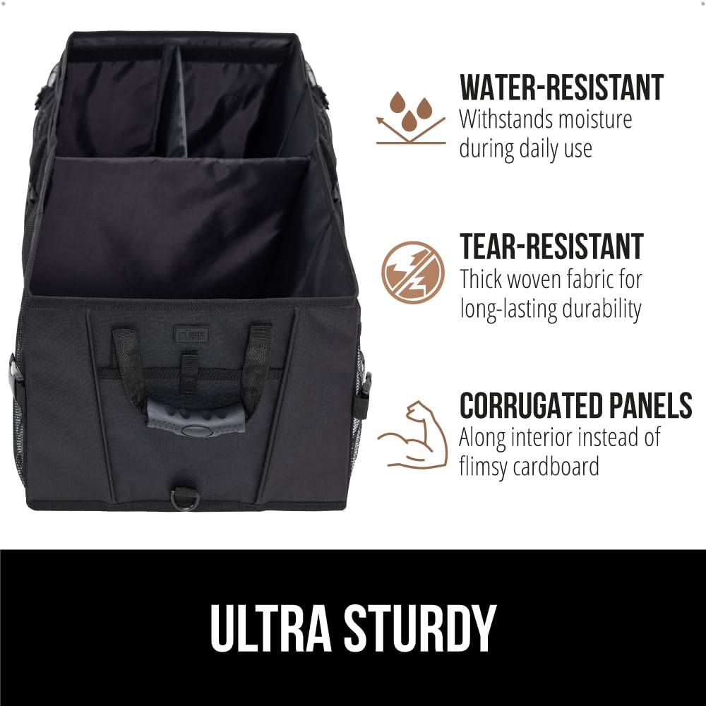 GORILLA GRIP exterior mesh pocket holding items for organized access