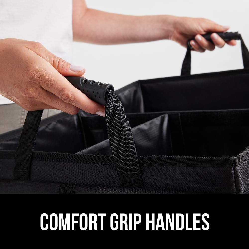 GORILLA GRIP next to water bottle showing scale and capacity