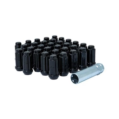 GORILLA lug nuts installed on wheel showing low-profile fit and scale
