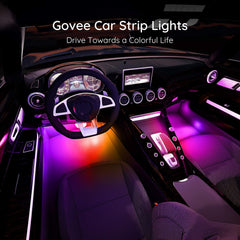 Govee control box and RF remote showing easy control benefit